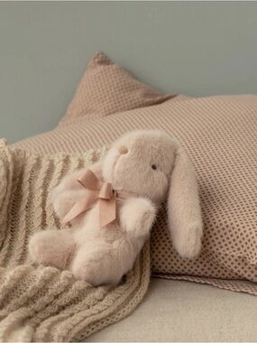 NWT Maileg  Mini Bunny Plush Light Powder Pink